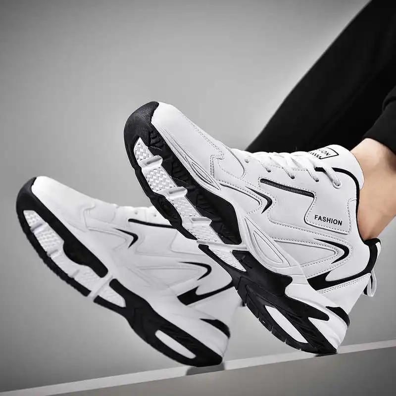 Luxury Lifestyle Products - เย็นฤดูใบไม้ผลิ GYM รองเท้าผ้าใบ Casual Loafers Mens