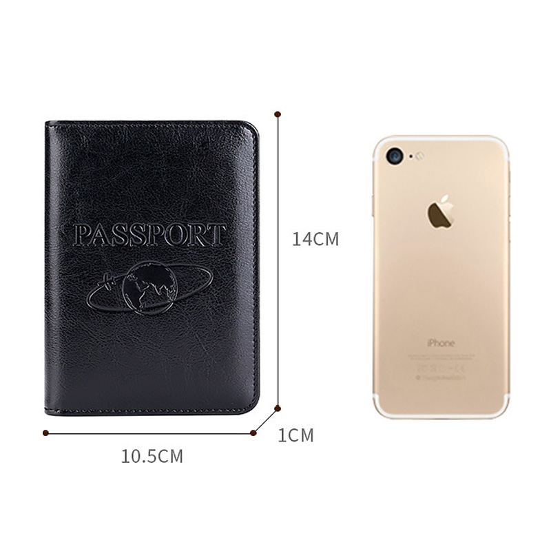Unisex ปกหนังสือเดินทางหนังแท้ - Leather Passport Cover บทวิจารณ์และราคา