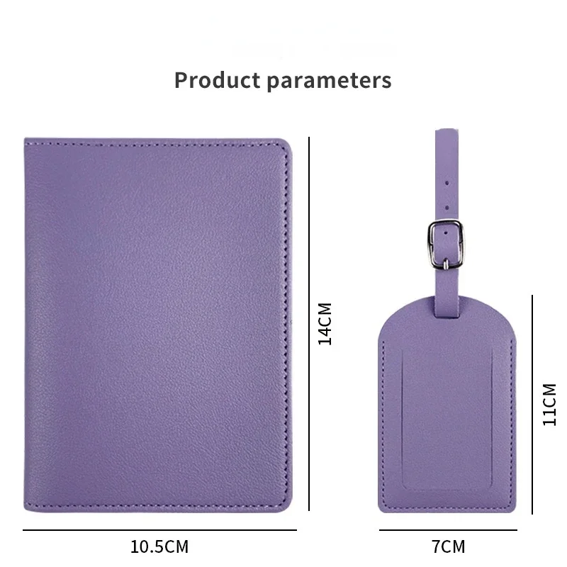 Travel PU ปกหนังสือเดินทางกระเ - Leather Passport Cover บทวิจารณ์และราคา