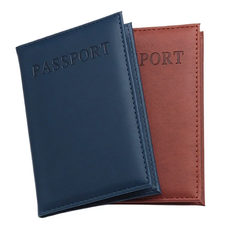 1 PC PU หนัง Possport สําหรับ  - Leather Passport Cover บทวิจารณ์และราคา