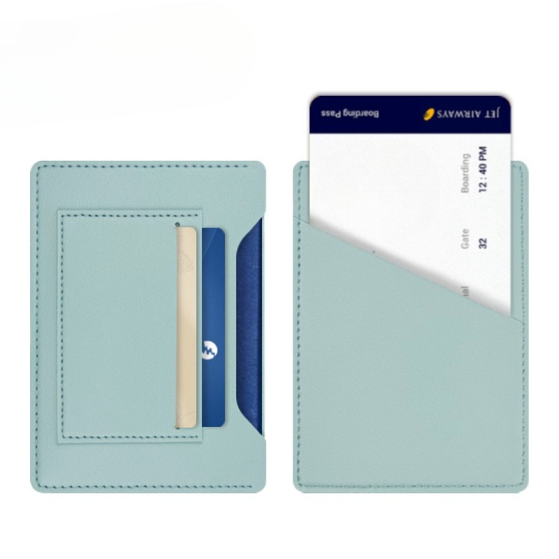กระเป๋าใส่พาสปอร์ตสีพื้นสำหรับ - Leather Passport Cover บทวิจารณ์และราคา