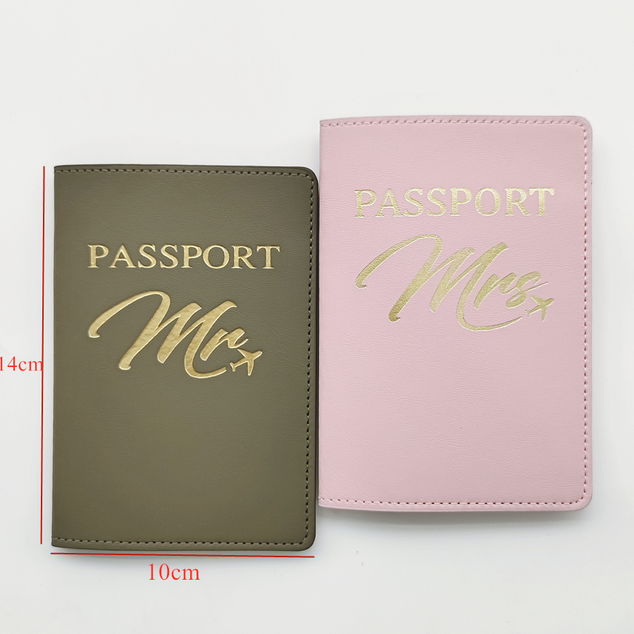 ชุดปกหนังสือเดินทางคู่รัก 2 ชิ - Leather Passport Cover บทวิจารณ์และราคา