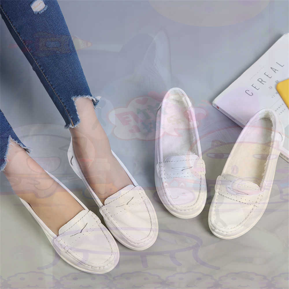 Soft SLIP-ON สตรีขนาดใหญ่รองเท - Luxury Lifestyle Products บทวิจารณ์และราคา