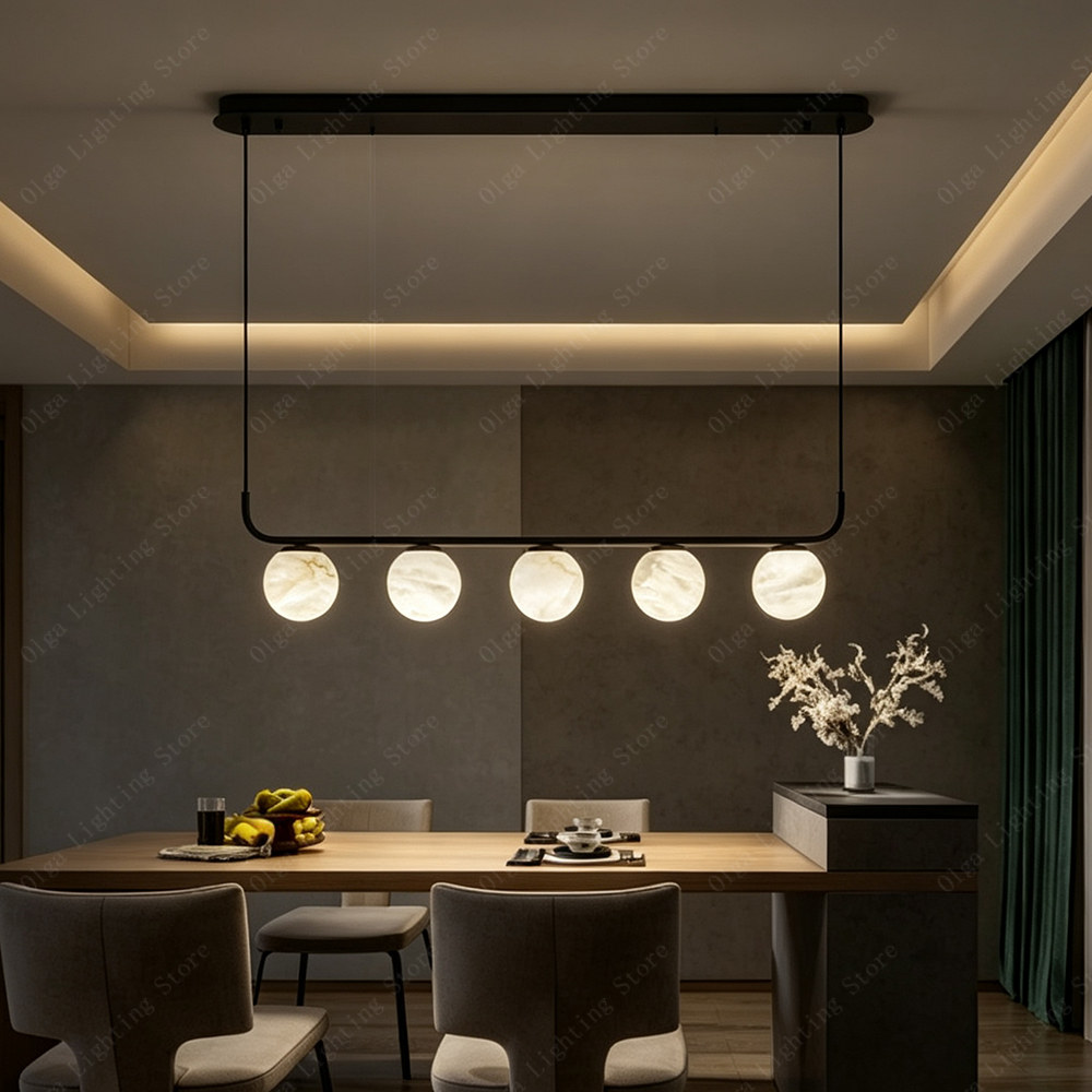 โคมไฟห้อยเพดานทรงลูกบอลหินอ่อน - Luxury Lifestyle Hotel บทวิจารณ์และราคา
